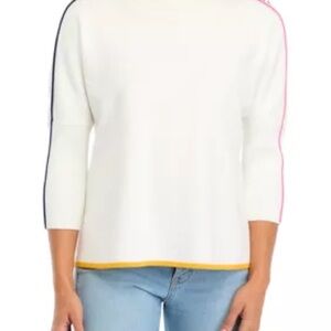 Crown & Ivy™ Women's Mock Neck Popover Sweater